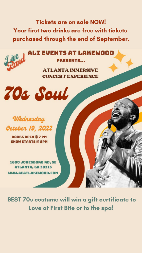 70s Soul: Immersive Concert Experience: Ticket Giveaway