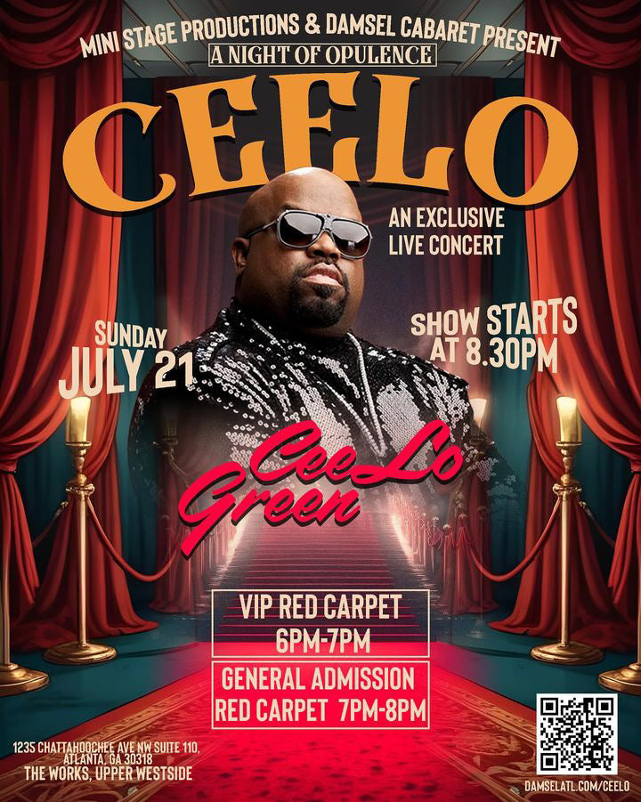 Ceelo Green with Mini Stage Productions & Damsel: A Night of Opulence! ($50 off)