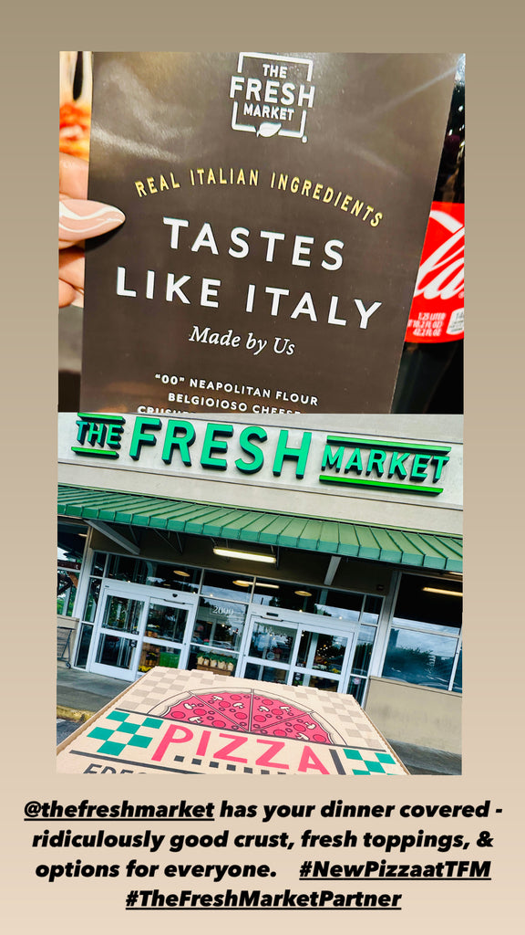 The Fresh Market : NEW Hot & Fresh Pizza