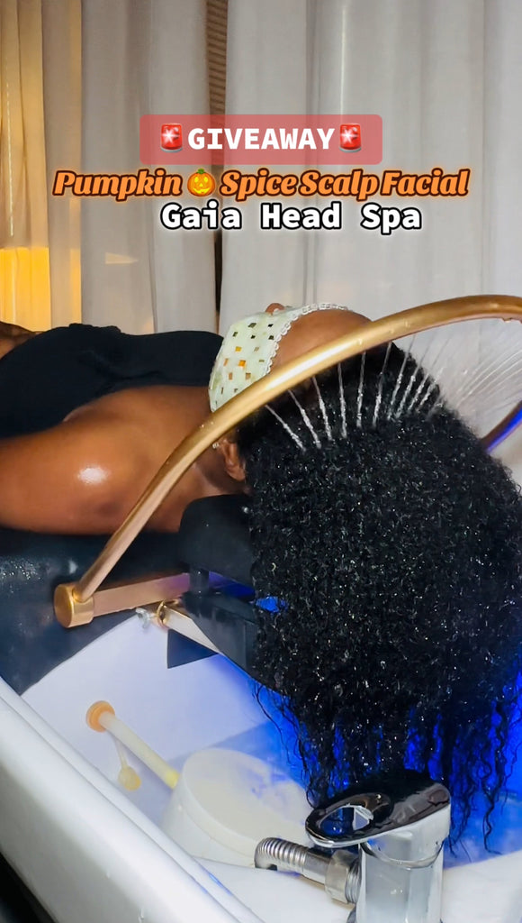 Gaia Head Spa Introduces New Pumpkin Spice Scalp Facial. Enter to Win!