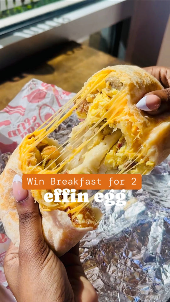 effin egg in Decatur, GA: Modern Takes on Breakfast Classics, All Day Long. Win Breakfast for 2!