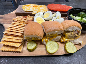 Cheeseburger Charcuterie Board