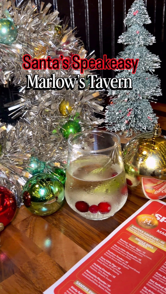 Marlow’s Tavern Debuts Santa’s Speakeasy, a Limited Time Holiday Pop Up at East Cobb and Woodstock.
