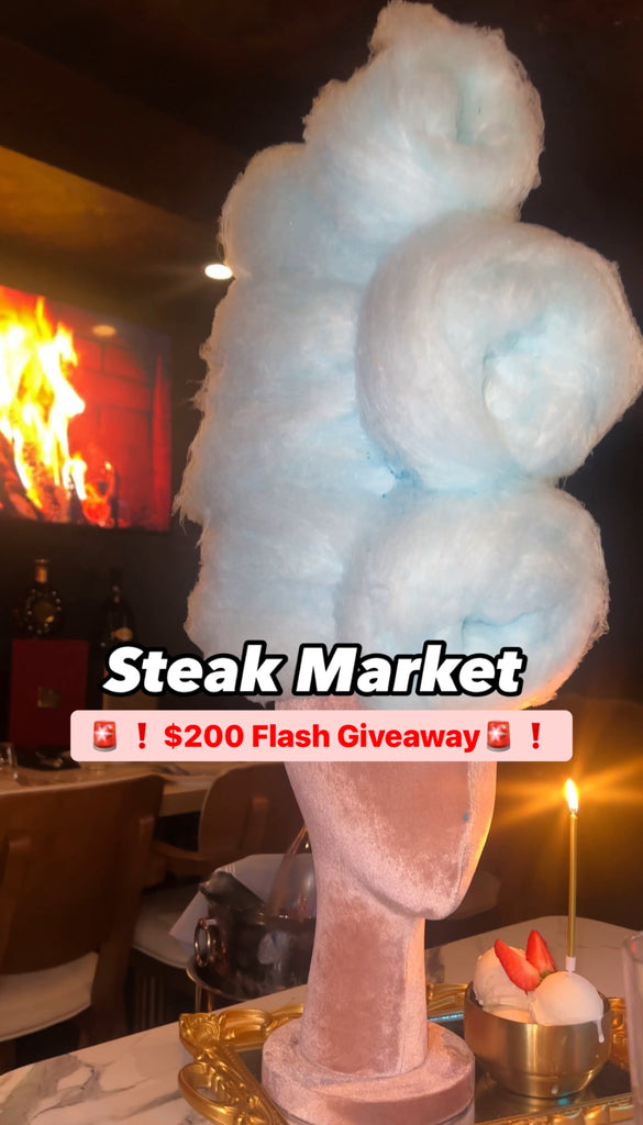 Win $200 To Steak Market, An elevated fine dining experience in Midtown Atlanta via @ServingLooksATL IG Reels