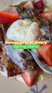 Snooze is Bursting With Sunshine on a Plate! Their New Spring and Summer Menu is Here