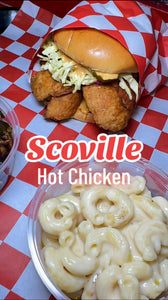 Scoville Hot Chicken, founded by a Michelin award-winning chef, has become a standout destination in Atlanta for lovers of Nashville hot chicken. Offering a range of heat levels from Chill to the daring Reaper, Scoville’s menu features innovative dishes l