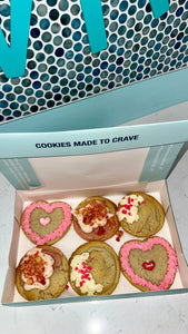 Munster Cravings: Sweetest Batch of 7 Hand-Decorated Cookies for Valentine's Day