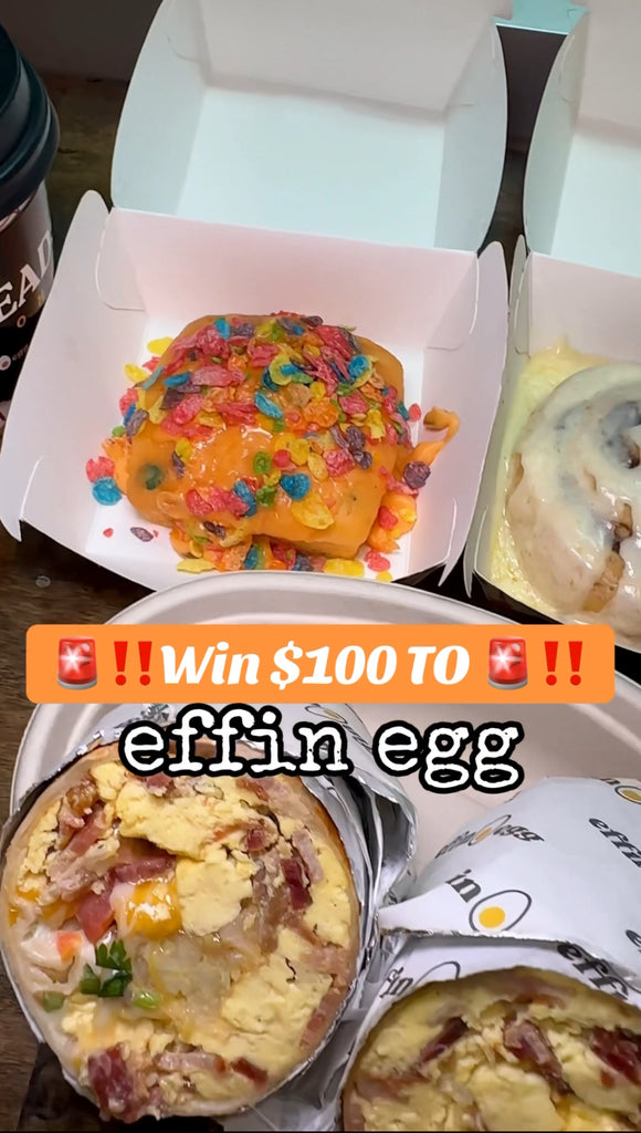 Win Breakfast for 2 at Effin Egg in Decatur, GA