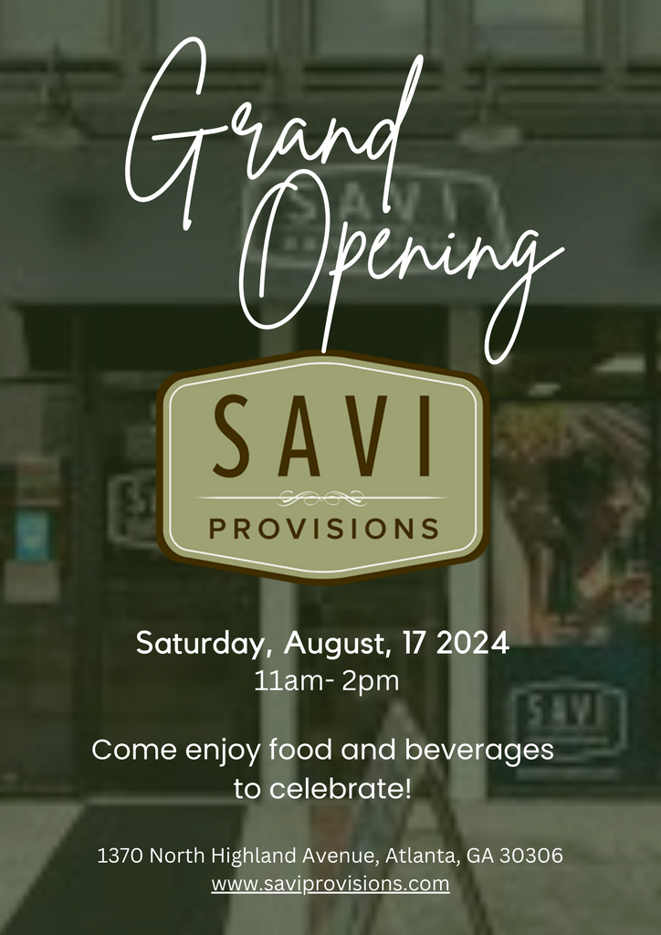 Savi Provisions Celebrates Grand Opening of Star Metal Location; Virginia Highland Store Opens 8/17!