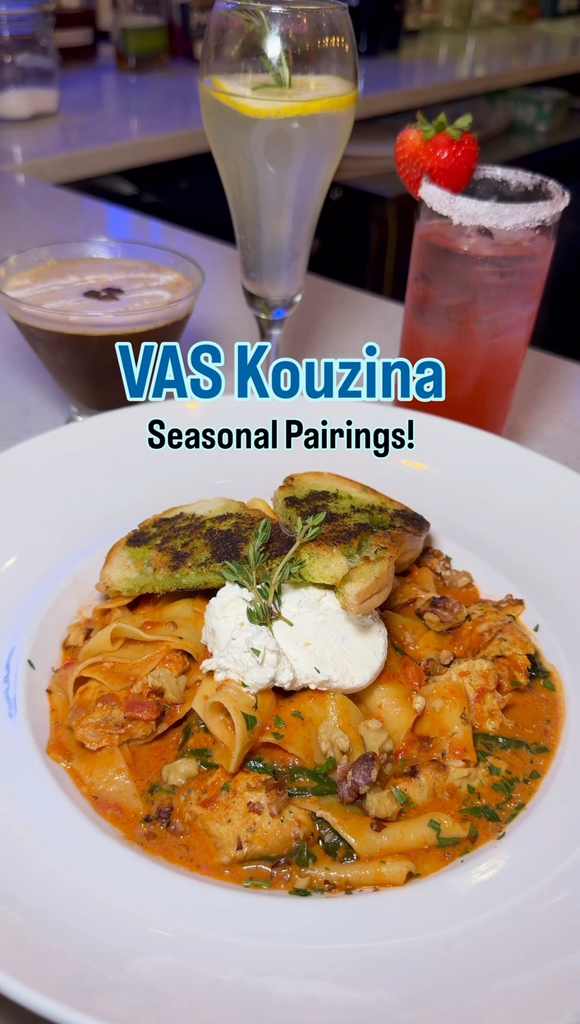 VAS Kouzina Introduces Seasonal Lineup: Authentic Greek Flavors and Inspired Pairings in Roswell, GA