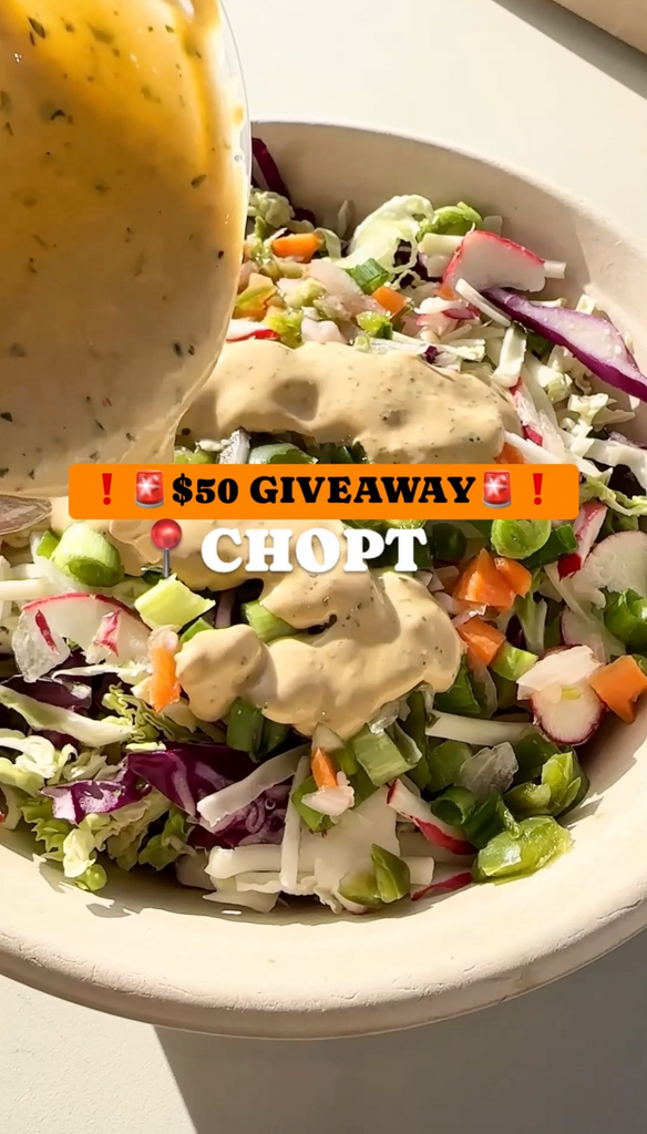 GIVEAWAY TIME: Win $50 to Chopt