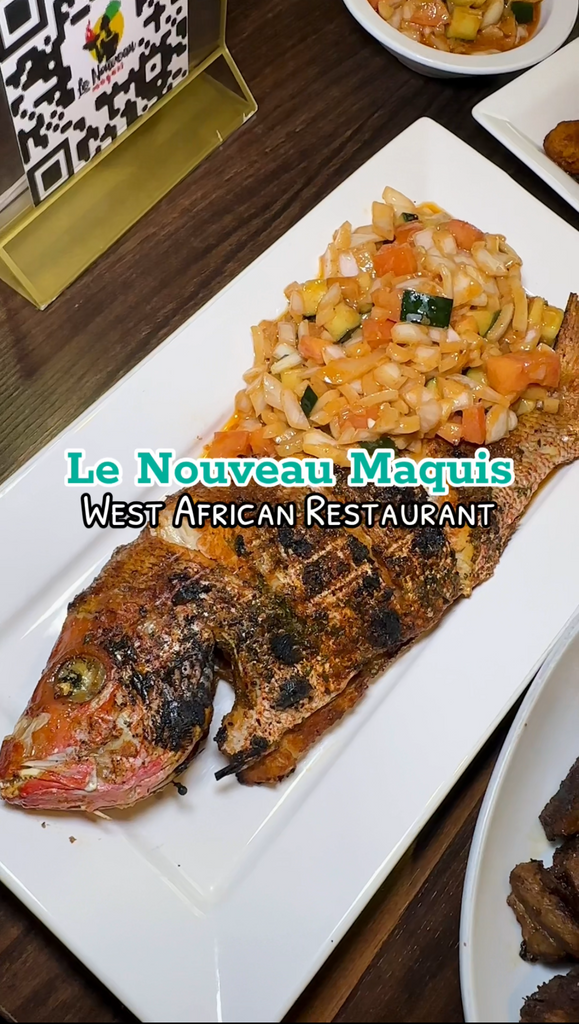 Le Nouveau Maquis: Experience Authentic West African Cuisine.