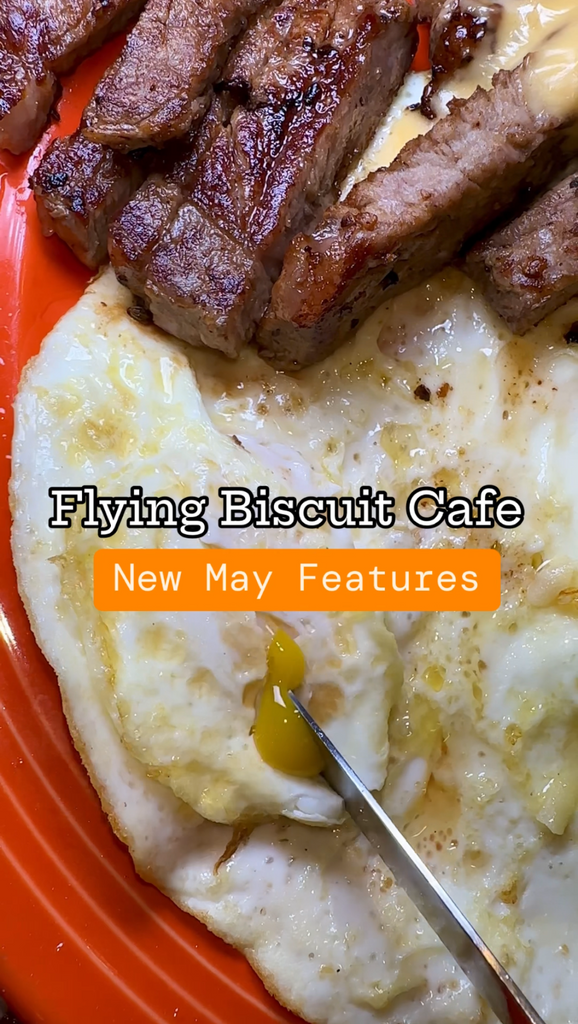 Flying Biscuit Cafe Introduces Delectable New Menu Items: Churro French Toast and Steak Chilaquiles