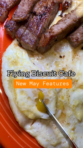 Flying Biscuit Cafe Introduces Delectable New Menu Items: Churro French Toast and Steak Chilaquiles