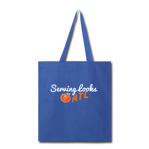 ServingLooksATL Tote Bag - royal blue